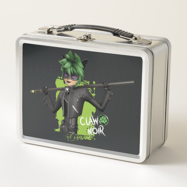 Lunch Box Graphique de caractère noir de la bande de rebond (Devant)