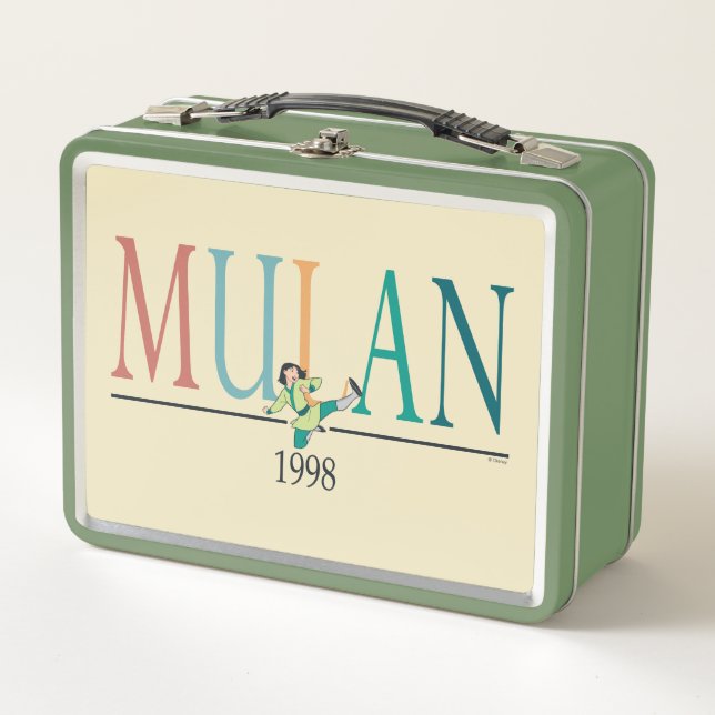 Lunch Box Graphique de Mulan 1998 (Devant)