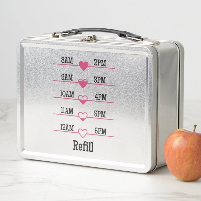 Lunch Box Graphique de recharge (En situation)
