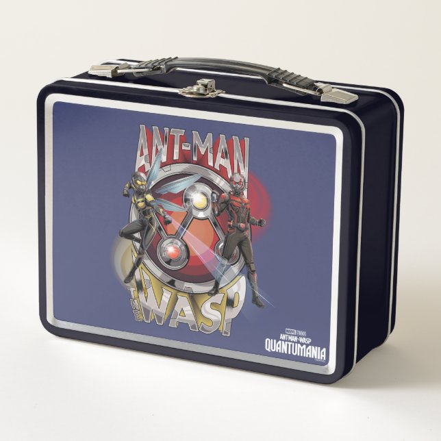 Lunch Box Graphique des particules de l'antoine et du pym de (Devant)