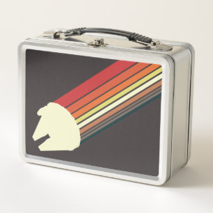 Lunch Box Graphique Rétro Arc-en-Ciel du Millennium Falcon