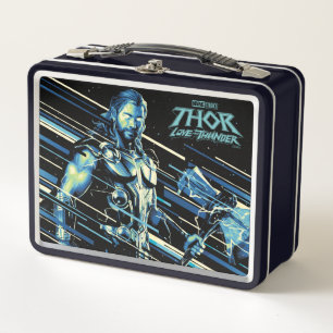 Lunch Box Graphique Thor Stylisé en caractères triés