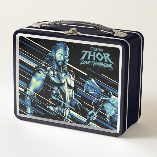 Lunch Box Graphique Thor Stylisé en caractères triés (Devant)