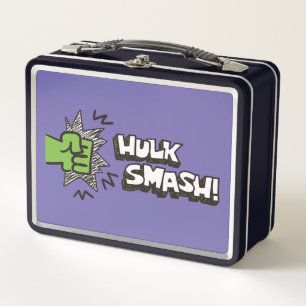 Lunch Box Graphisme de gribouillis de poing de Hulk