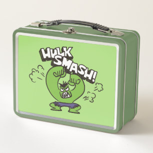 Lunch Box Graphisme de gribouillis en colère de Hulk