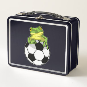 Lunch Box Grenouille avec balle de football