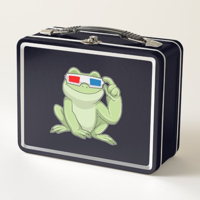 Lunch Box Grenouille Glasses (Devant)