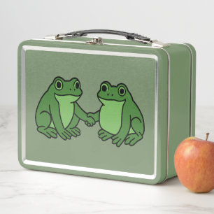 Lunch Box Grenouilles Ensemble Fortes Protestation de Grenou