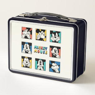 Lunch Box Grille de souris couleur Mickey