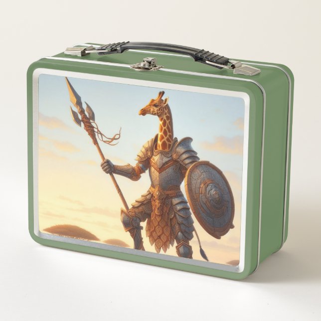 Lunch Box Guerrier de girafe (Devant)
