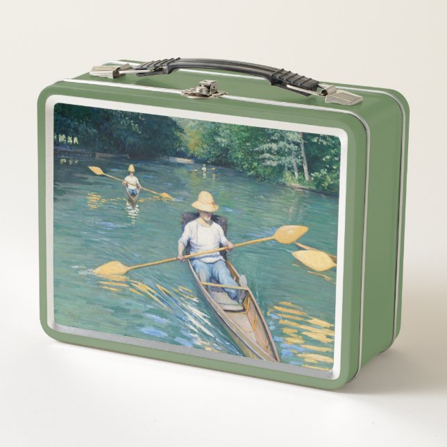Lunch Box Gustave Caillebotte - Skiffs on the Yerres (Devant)