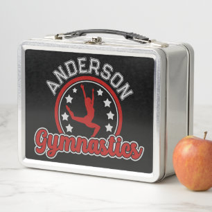 Lunch Box Gymnastique AJOUTER LE NOM Gymnaste Vault Floor At