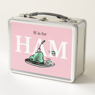 Lunch Box "H pour JAMBON"   Conception de l'alphabet