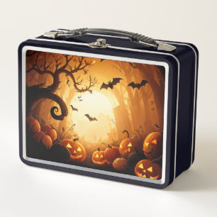 Lunch Box Halloween/chauve-souris/Citrouille/automne