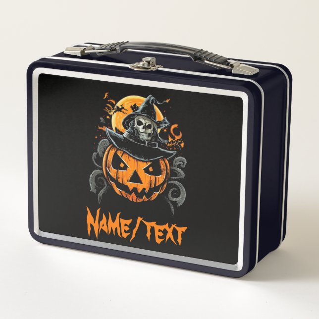 Lunch Box Halloween/citrouille/automne/automne (Devant)