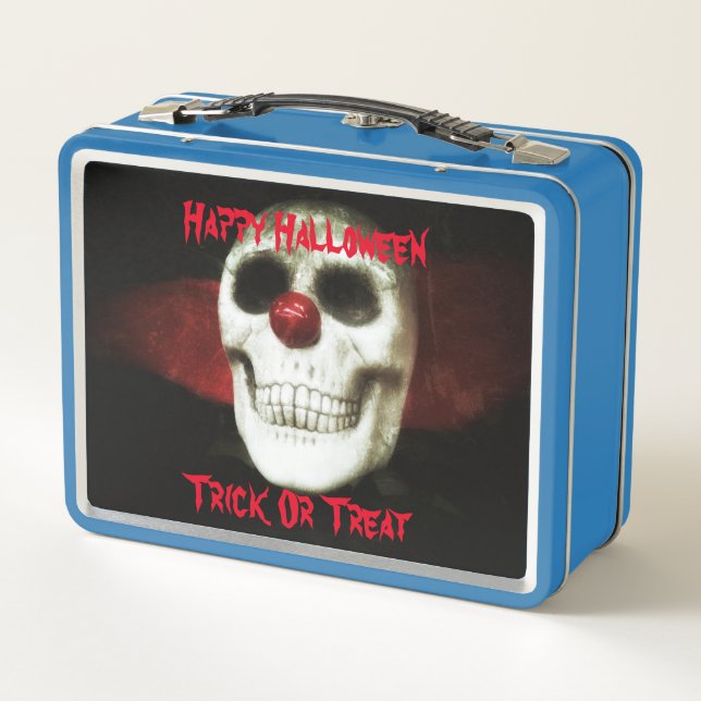 Lunch Box Halloween crâne effrayant clown (Dos)