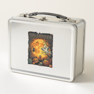 Lunch Box Halloween Fantôme Pleine Lune Jack Lanterns Zombie