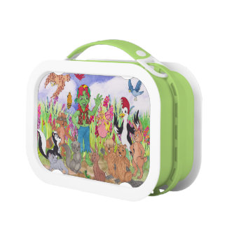 Lunch Box Hamilton Troll et panier-repas d'amis