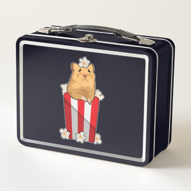 Lunch Box Hamster avec Popcorn (Devant)