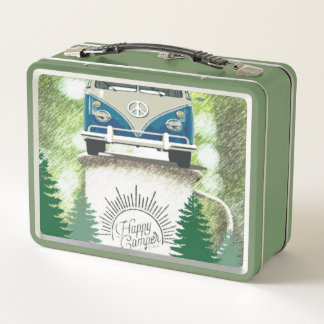 Lunch Box Happy Camper