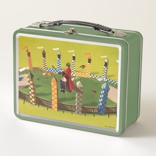 Lunch Box HARRY POTTER™ à la recherche de l'entonnoir d'or (Devant)