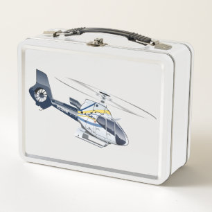 Lunch Box Hélicoptère de dessin
