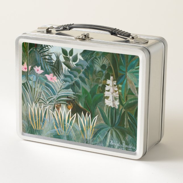 Lunch Box Henri Rousseau - La jungle équatoriale (Devant)