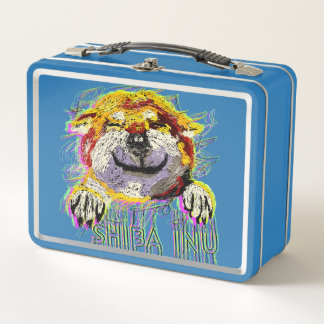 LUNCH BOX "HI" SHIBA INU