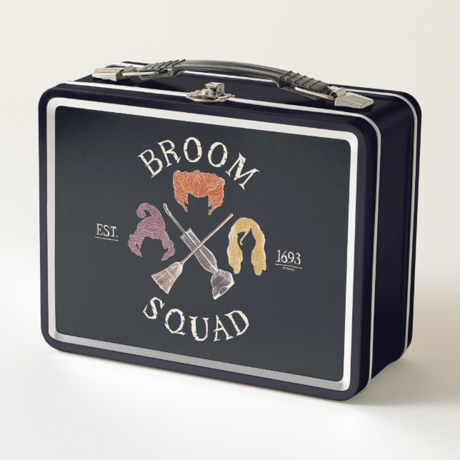 Lunch Box Hocus Pocus Broom Squad Est. 1693 (Devant)