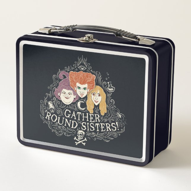 Lunch Box Hocus Pocus Rassembler 'Soeurs Rondes (Devant)