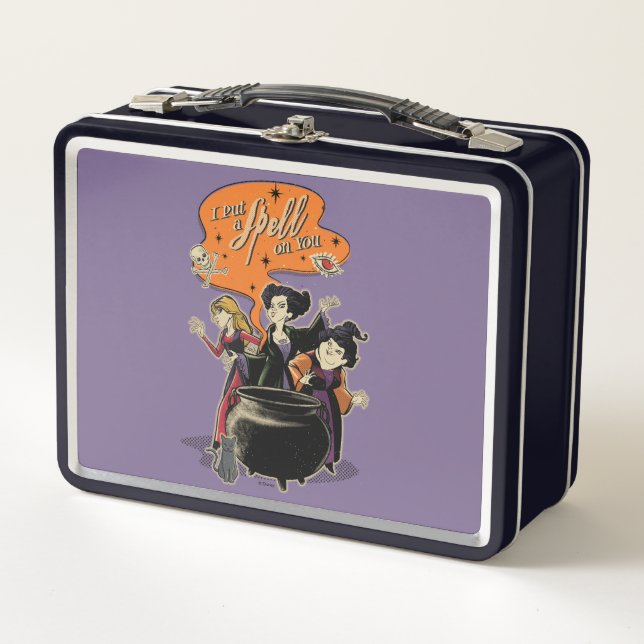 Lunch Box Hocus Pocus Retro Spellcasting Cauldron (Devant)