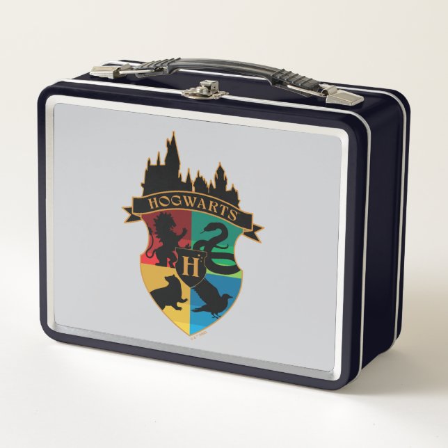 Lunch Box HoGWARTS™ Castle Crest House Insigne de fierté (Devant)