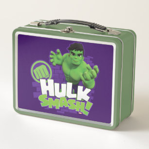 Lunch Box HULK SMASH ! Graphique de caractères