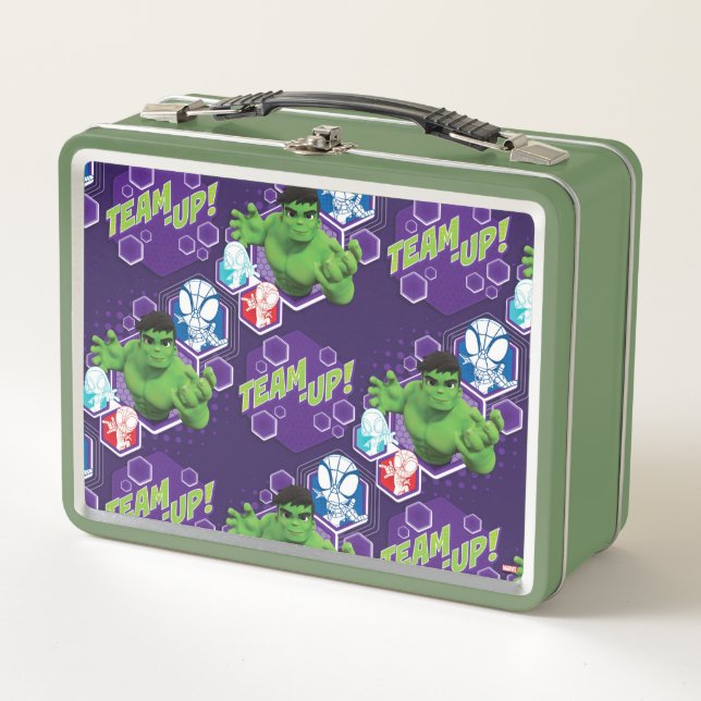 Lunch Box Hulk & Spidey Équipe "Équipe-Ensemble !" (Devant)