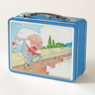 Lunch Box Humpty Dumpty sur le mur mère oie rime