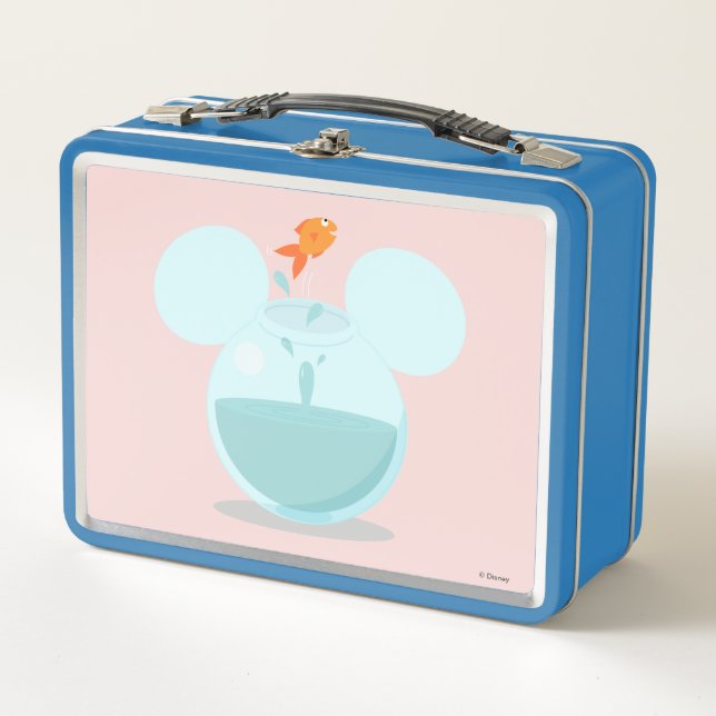 Lunch Box Icône Mickey Mouse Fish Bowl (Devant)