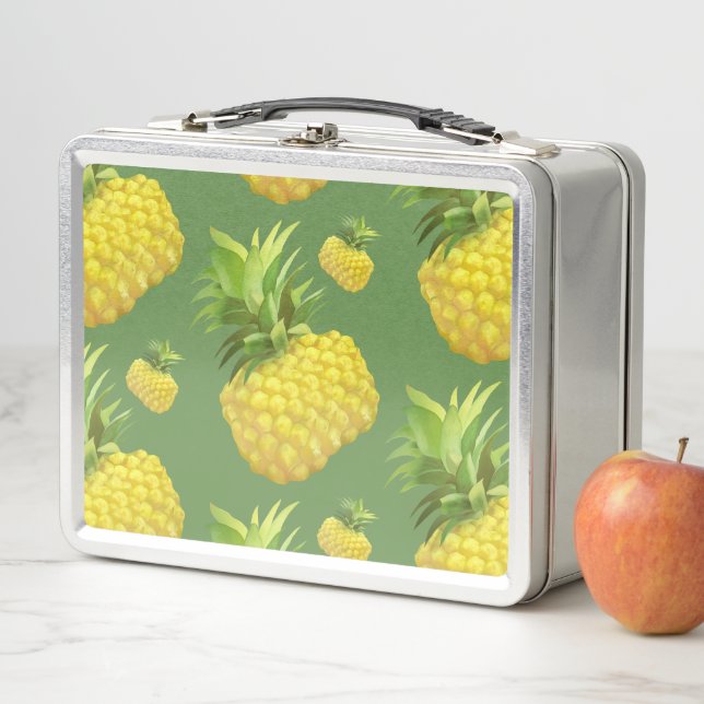 Lunch Box Illustration d'ananas (En situation)