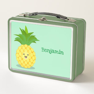 Lunch Box Illustration d'ananas mignon