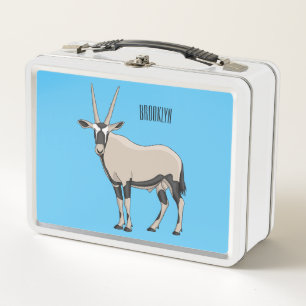 Lunch Box Illustration de dessin animé Oryx