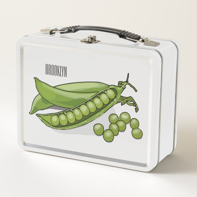 Lunch Box Illustration de dessin de pois (Devant)