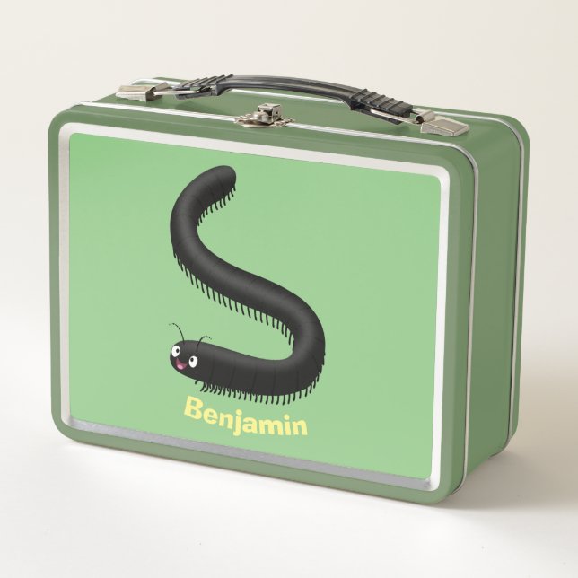 Lunch Box Illustration de dessin mignon millipede (Devant)