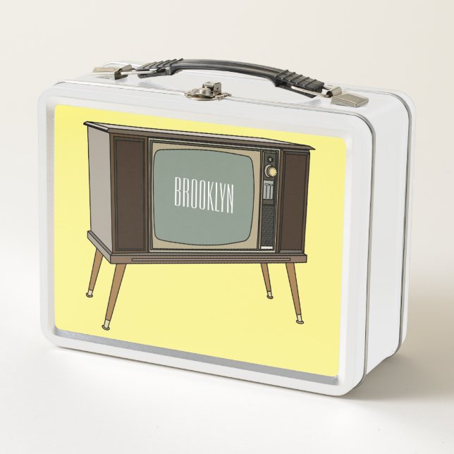 Lunch Box Illustration de dessin télévisé (Devant)