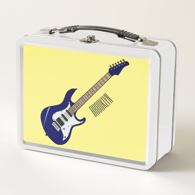 Lunch Box Illustration de guitare électrique (Devant)