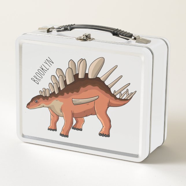 Lunch Box Illustration de Kentrosaurus (Devant)