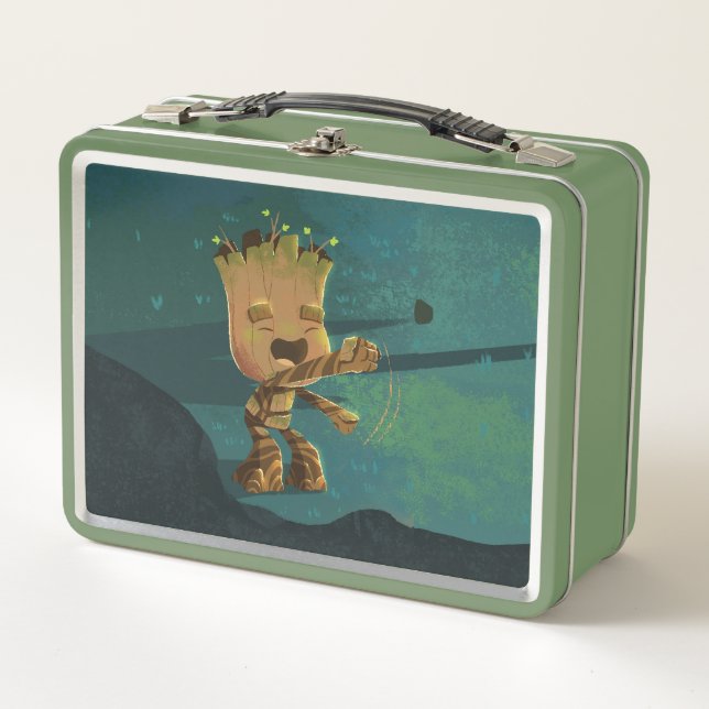 Lunch Box Illustration de la danse de la grotte (Devant)