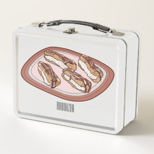 Lunch Box Illustration de l'éclair de chocolat