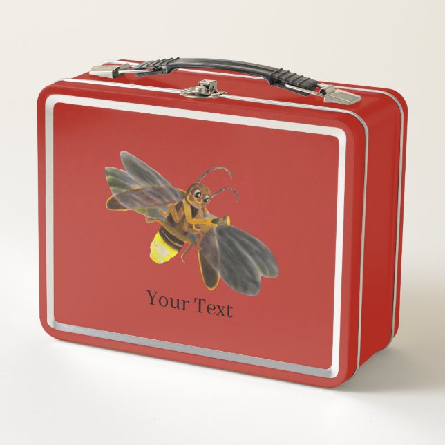 Lunch Box Illustration de luciole lampyridae (Devant)