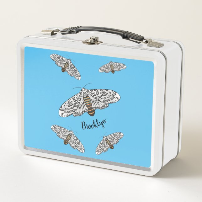 Lunch Box illustration de papillon géant léopard de dessin a (Devant)
