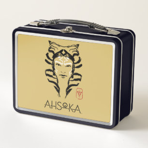 Lunch Box Illustration du pinceau du visage d'Ahsoka