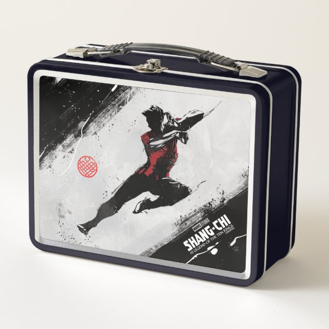 Lunch Box Illustration Shang-Chi Kick (Devant)